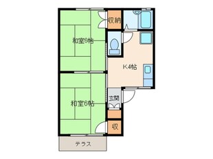 ハイライズ日南の物件間取画像